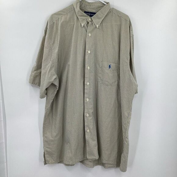 Men’s Ralph Lauren Big‎ & Tall Short Sleeved Button Down - 2XLT - Tall - Picture 2 of 7